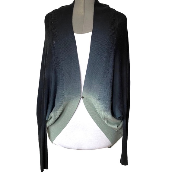 Emu Merino wool ombré shrug style sweater XS - Picture 2 of 12